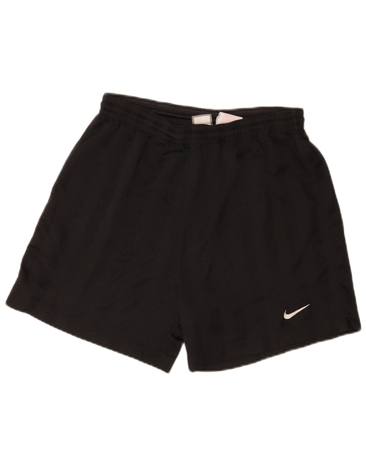 Pantaloni scurți sport Nike pentru bărbați, poliester cu dungi negre medii