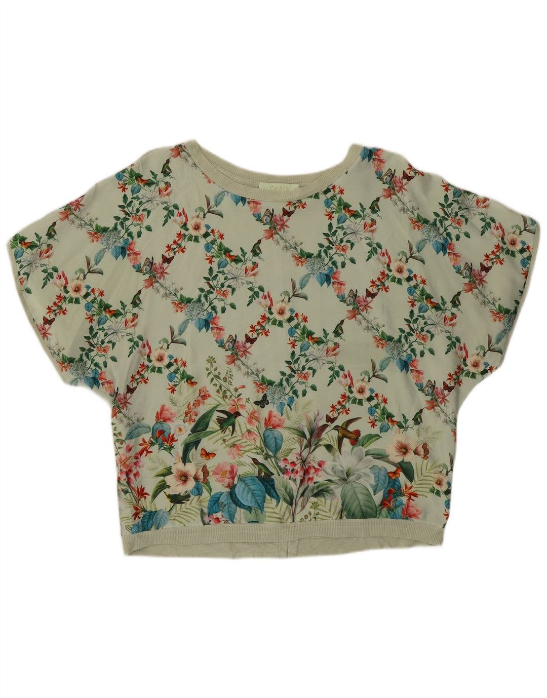 Bluză pentru femei Oasis UK 10 Small Green Floral
