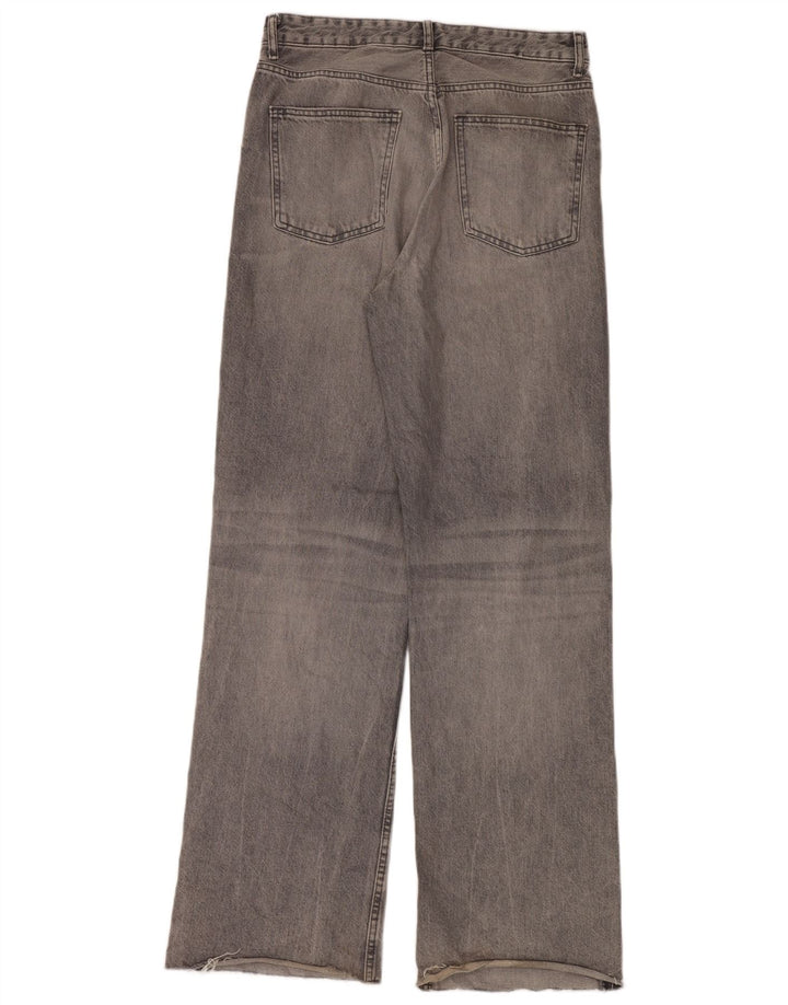 Blugi pentru femei Zara cu picioare largi EU 42 Large W32 L36 Gri