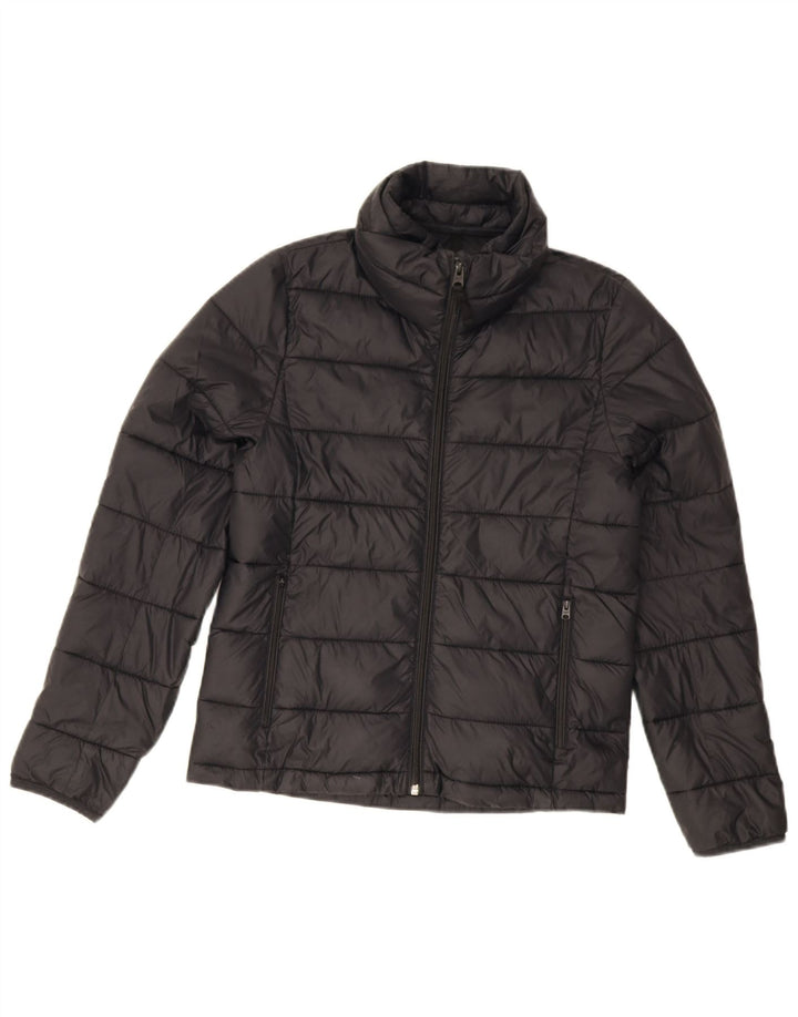 Jachetă căptușită pentru femei Abercrombie & Fitch UK 2 2XS Poliester negru
