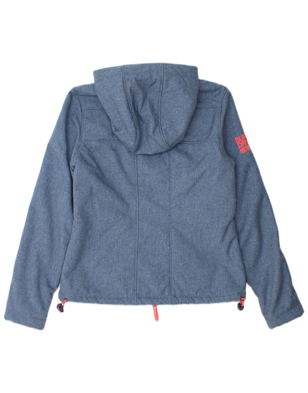 SUPERDRY Windtrekker Windbreaker pentru femei cu glugă Sherpa Windbreaker UK 6 XS Albastru