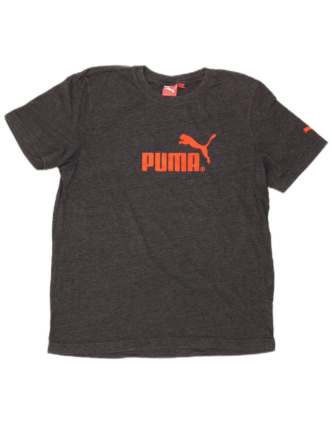 Tricou grafic PUMA pentru bărbați Top Medium Gri Flecked