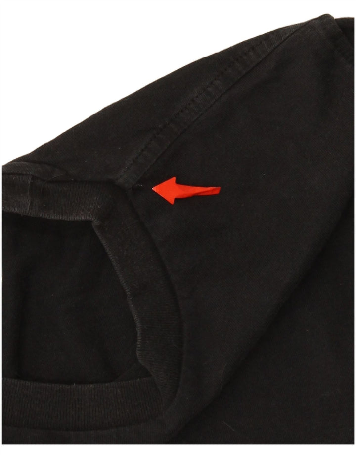 Tricou grafic Adidas pentru bărbați Top mediu negru bumbac