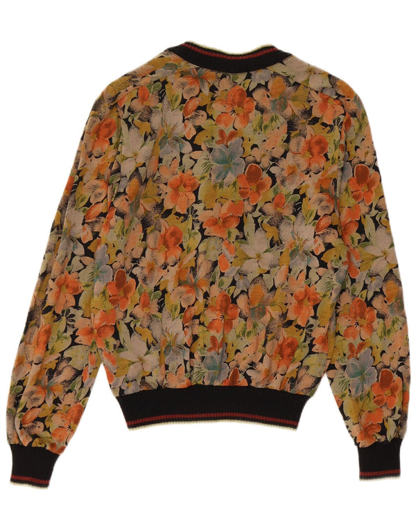 Bluză Pulover Vintage Femei Top IT 44 Medium Multicolor Floral