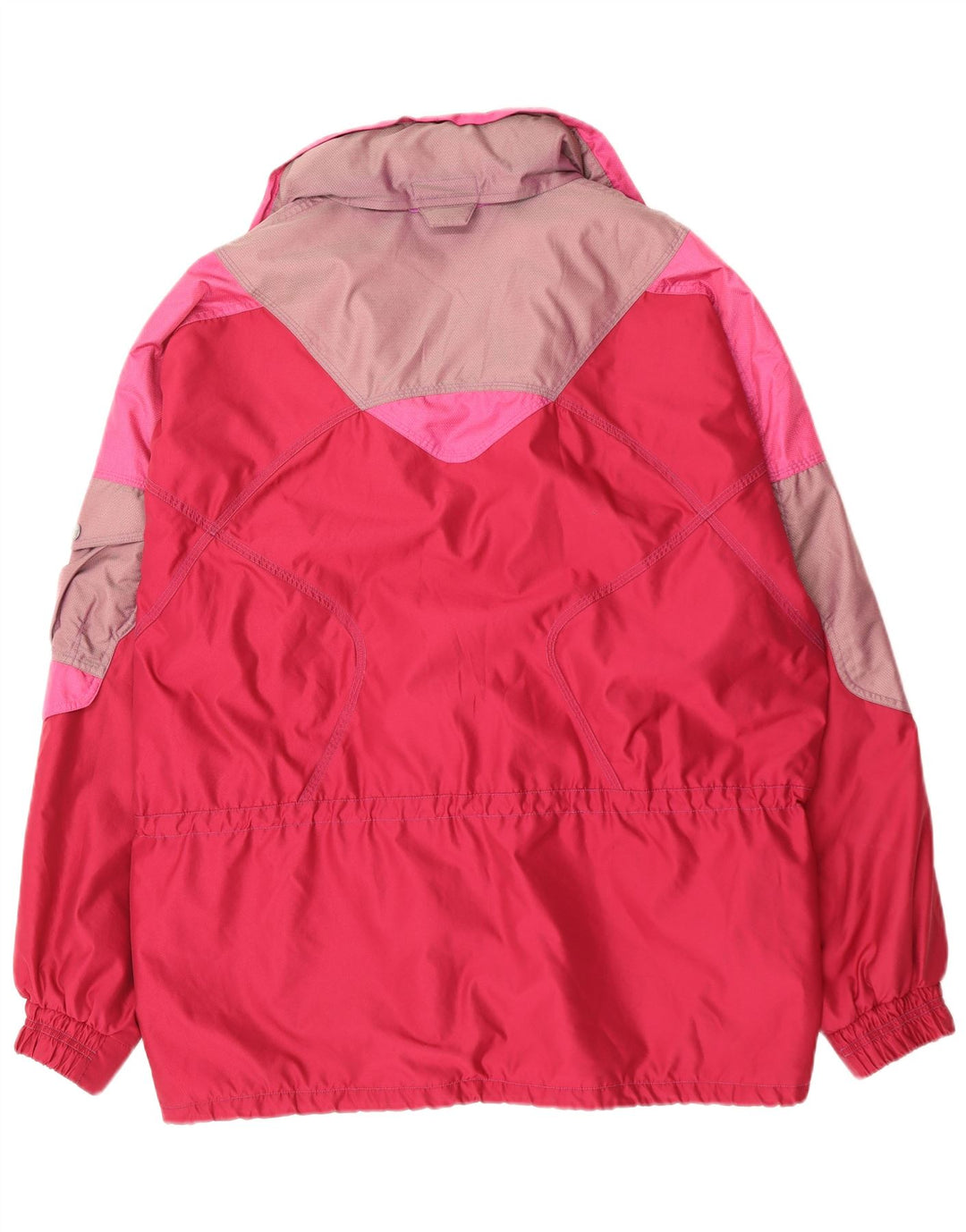 Jachetă de schi VINTAGE pentru bărbați UK 44 2XL Roșu Colorblock