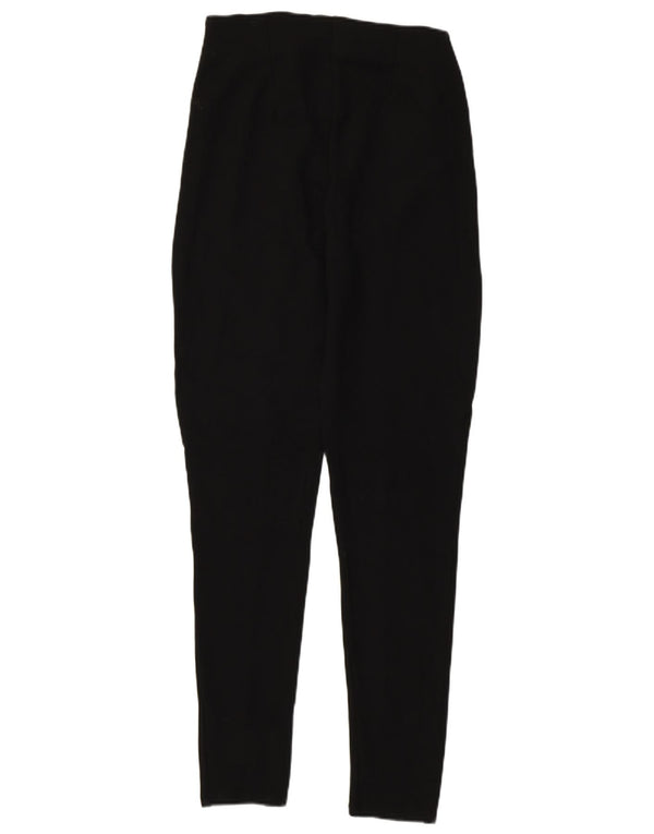 Pantaloni skinny casual pentru femei Zara Mediu L28 L27 Viscoza Neagra