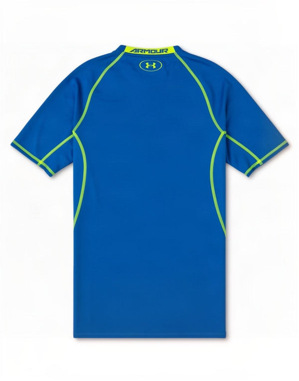 Tricou Under Armour pentru bărbați Heat Gear Top Medium Blue Poliester