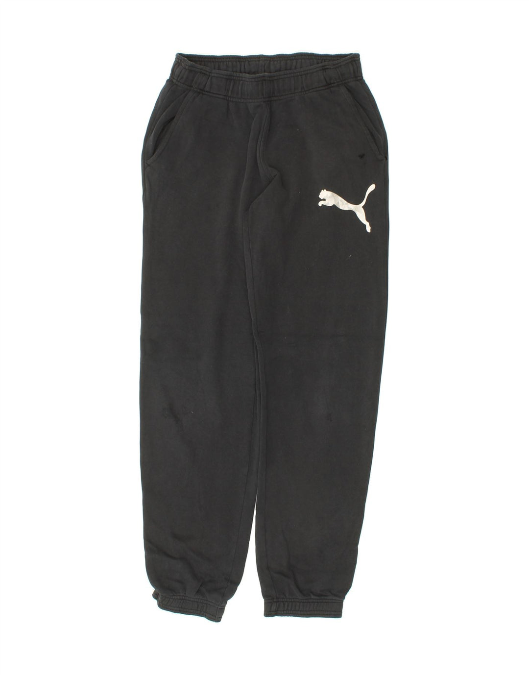 PUMA Mens Tracksuit Trousers Joggers Small Black Cotton Vintage Puma and Second-Hand Puma from Messina Hembry 