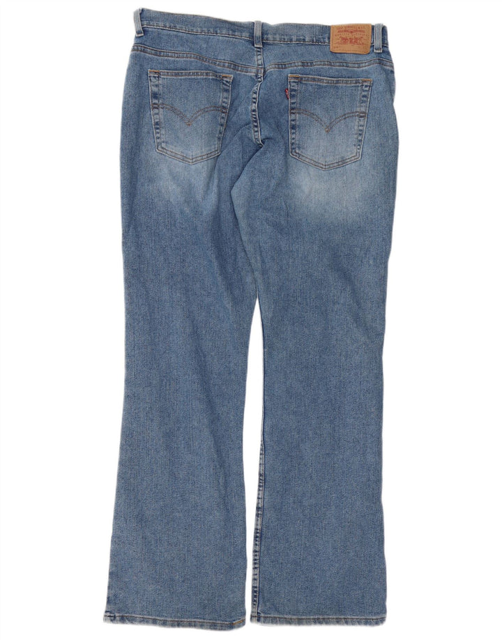 Blugi Levi's 515 Bootcut pentru femei US 16 2XL W36 L32 Bumbac albastru
