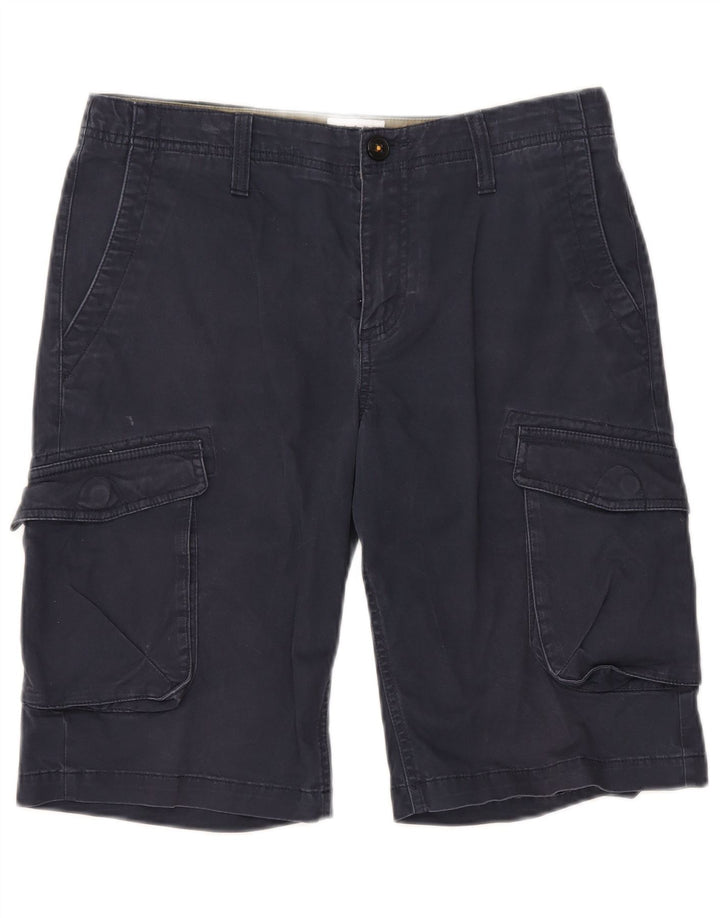Pantaloni scurți pentru bărbați Timberland Cargo W30 Medium Bluemarin Bumbac