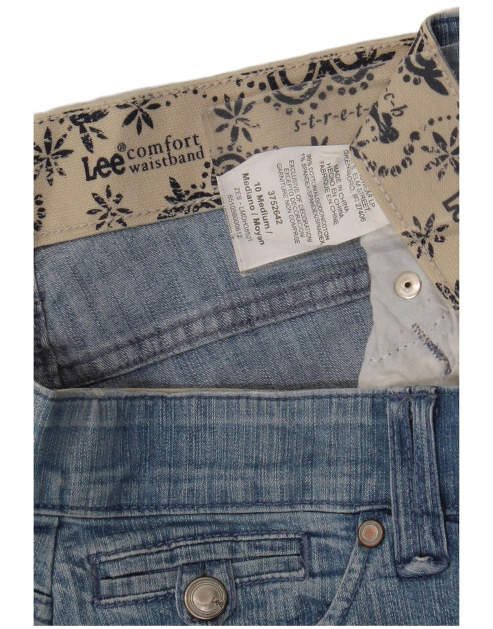 Pantaloni scurți din blugi pentru femei LEE US 10 Large W32 Blue Bumbac
