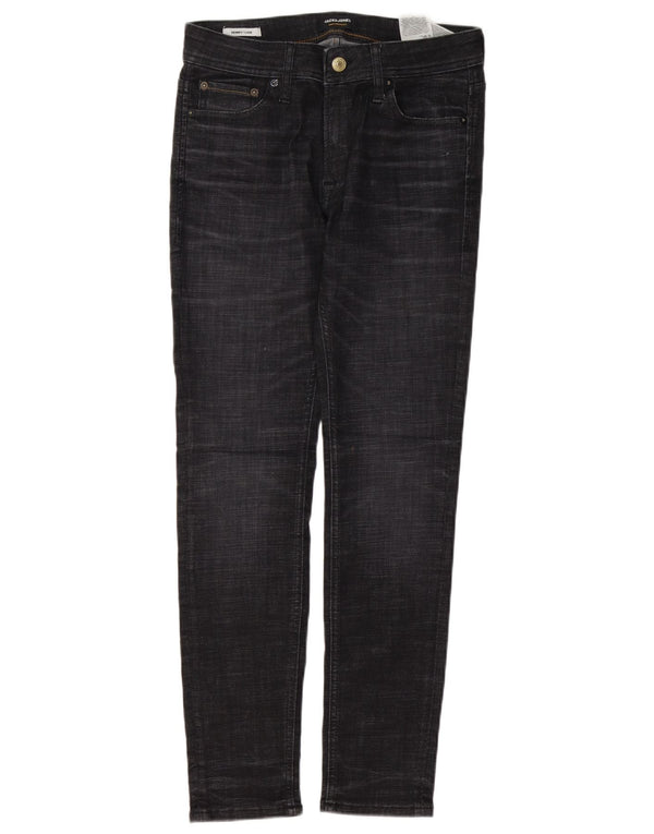 Blugi pentru bărbați Jack & Jones Liam skinny W30 L30 bumbac gri