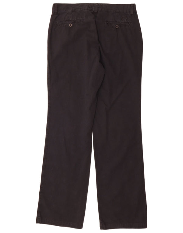Sergio Tacchini Pantaloni chino drepți pentru bărbați IT 50 Large W34 L34 Bleumarin