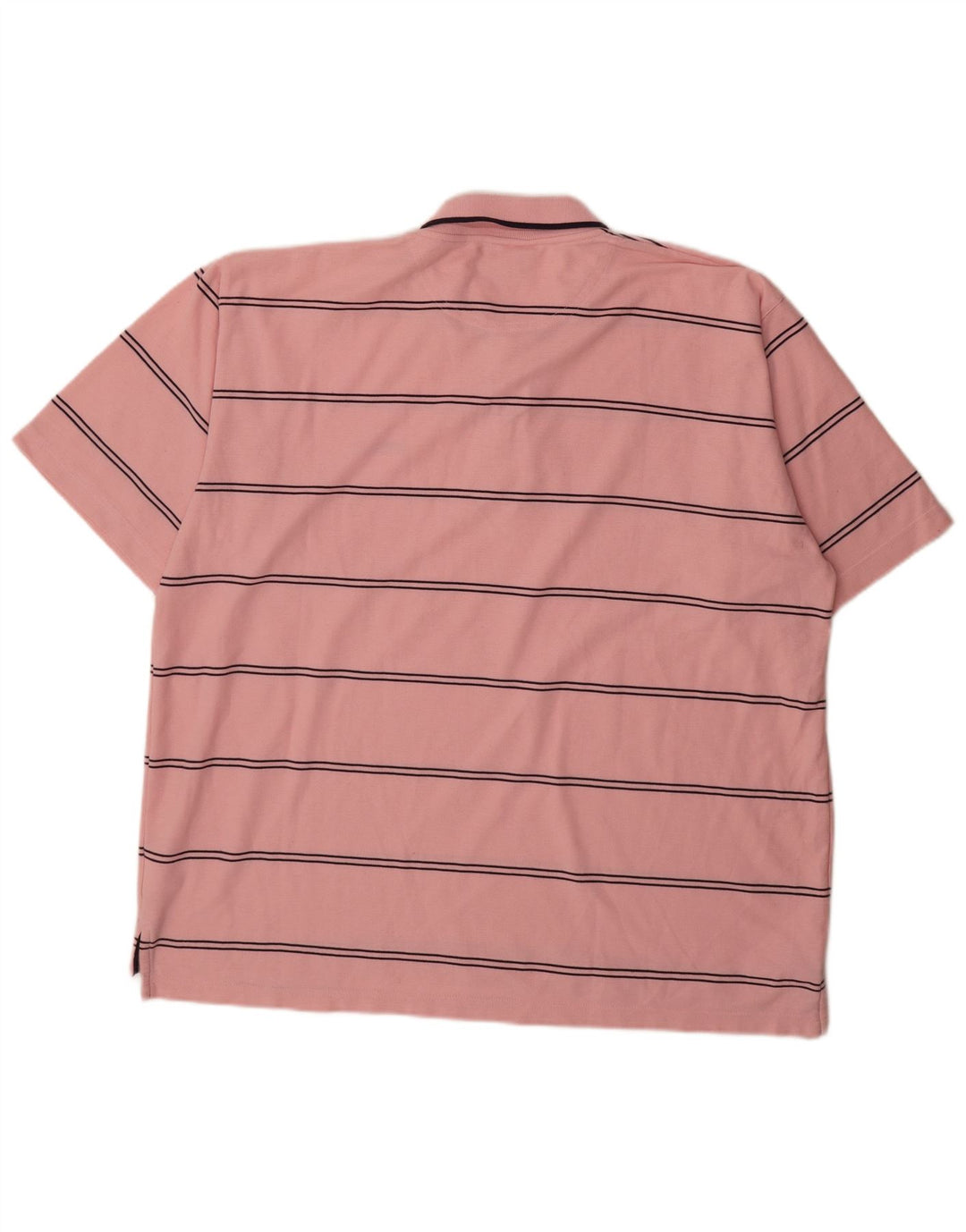 Tricou polo Umbro pentru bărbați 2XL, poliester cu dungi roz