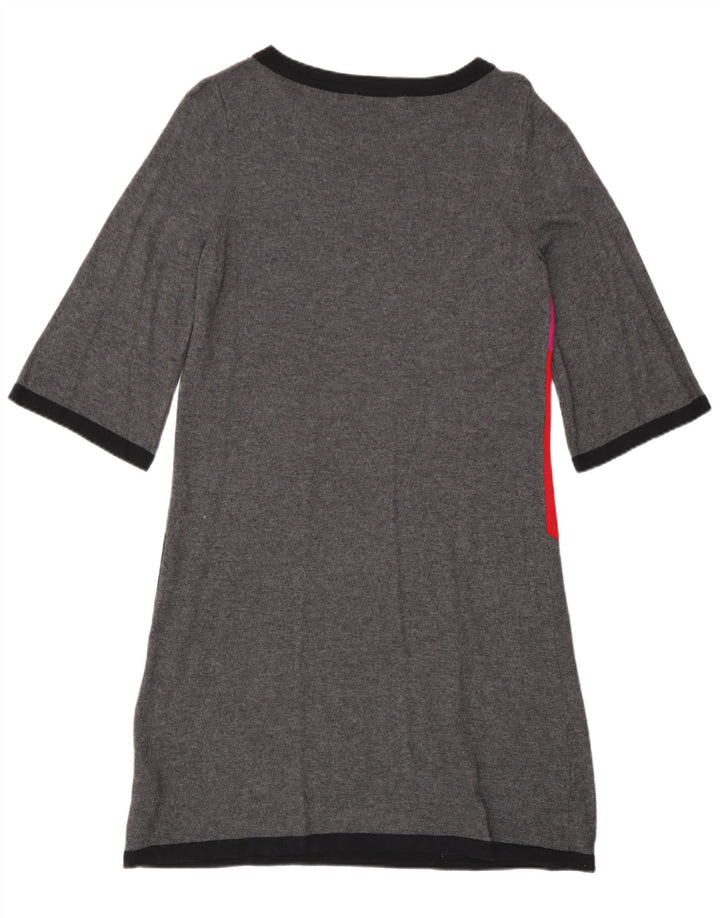 Rochie pulover pentru femei Marks & Spencer UK 14 Medium Gri Colorblock
