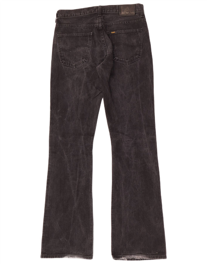 Blugi pentru bărbați Lee Denver Bootcut W33 L36 bumbac negru