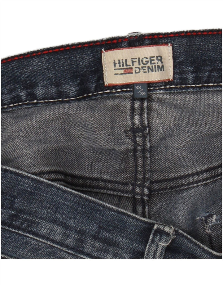 Blugi slim pentru bărbați Tommy Hilfiger W33 L34 bleumarin