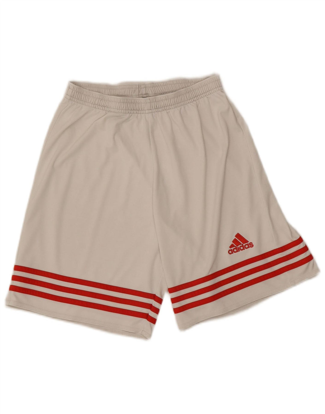 Pantaloni scurți sport pentru bărbați Adidas Climalite, polietilenă, albă, mică