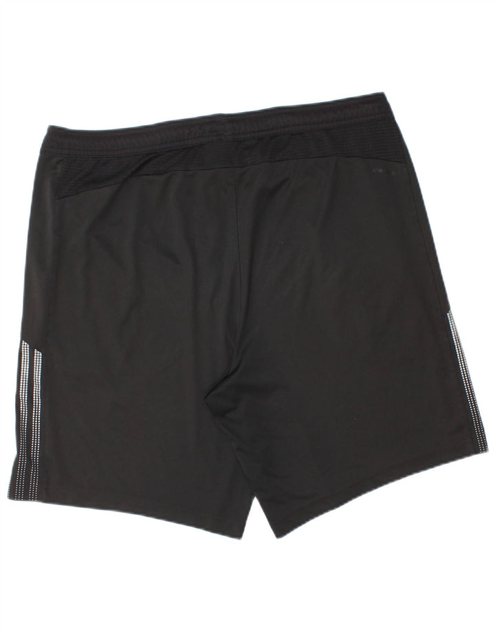 Pantaloni scurți sport pentru bărbați Adidas XL poliester negru
