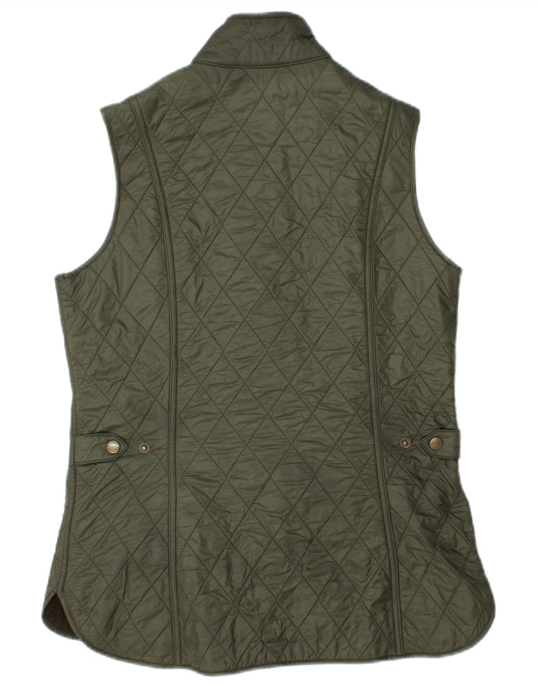 Gilet matlasat pentru femei BARBOUR UK 12 Medium Kaki Poliamidă