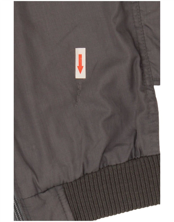 Bomber pentru bărbați Canda UK 40, mare, gri, poliester color bloc