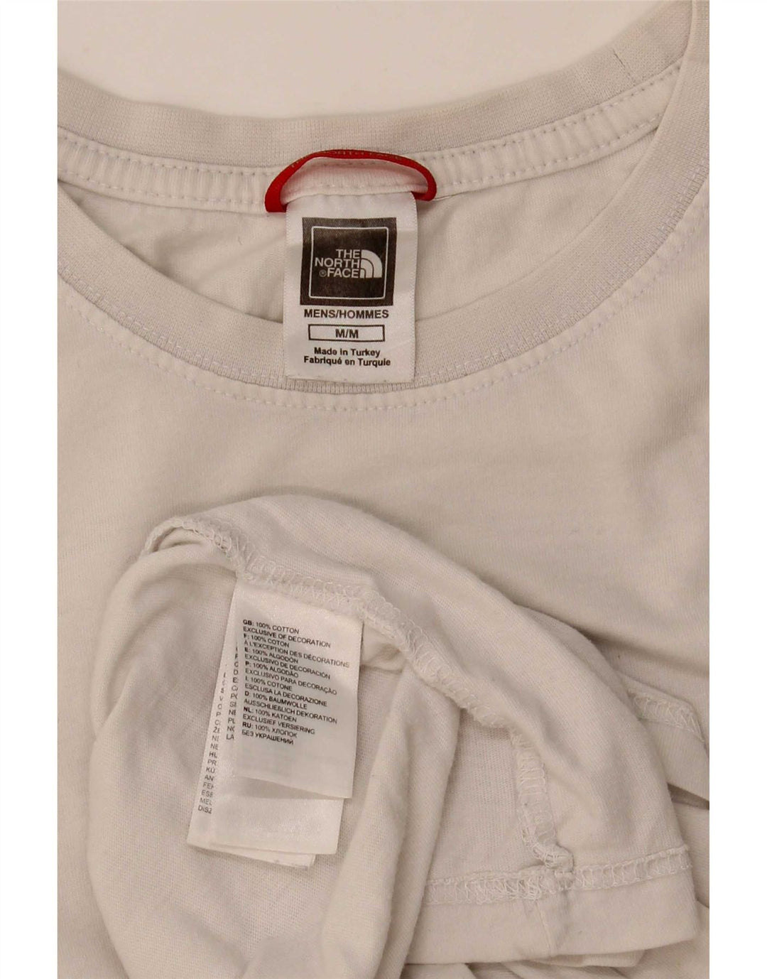 Tricou grafic pentru bărbați The North Face Top Medium White Bumbac