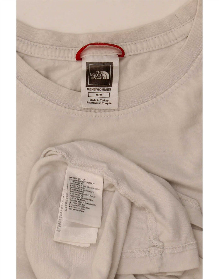 Tricou grafic pentru bărbați The North Face Top Medium White Bumbac