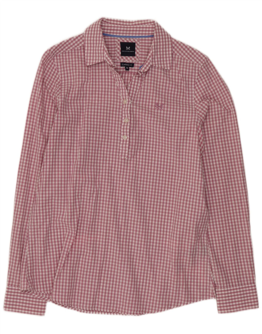 Crew Clothing Cămașă cu pulover pentru femei, cu croiala clasică, UK 10, violet, violet