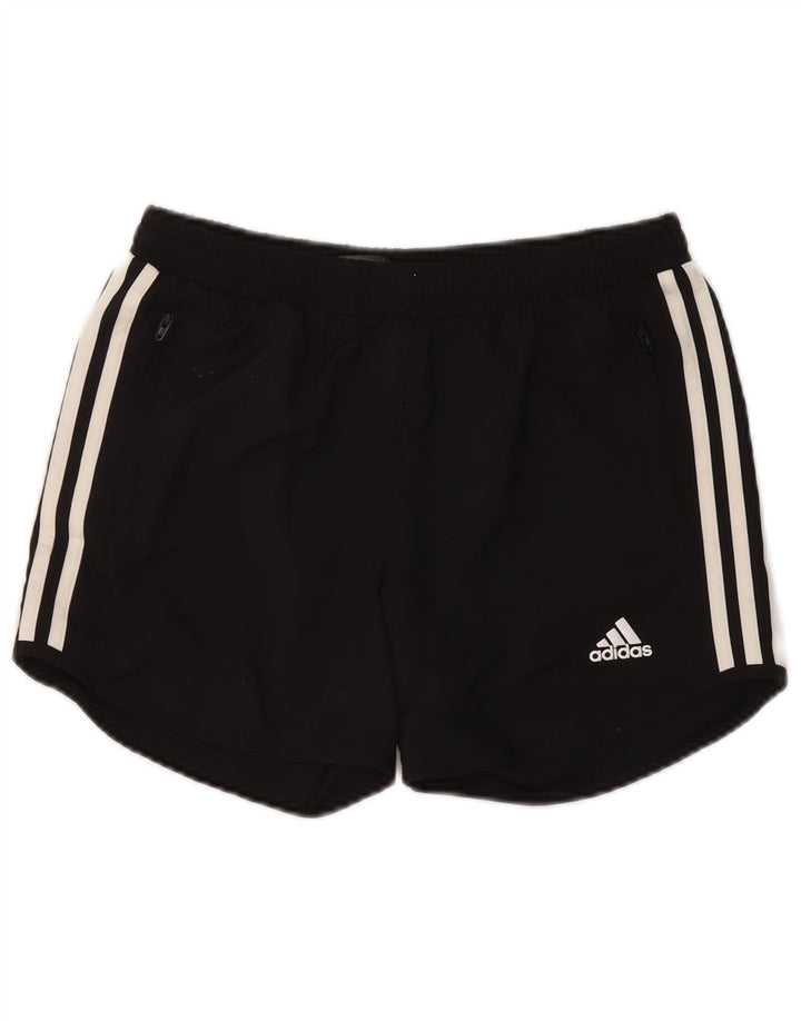 Pantaloni scurți sport Aeroready ADIDAS pentru fete 14-15 ani poliester negru