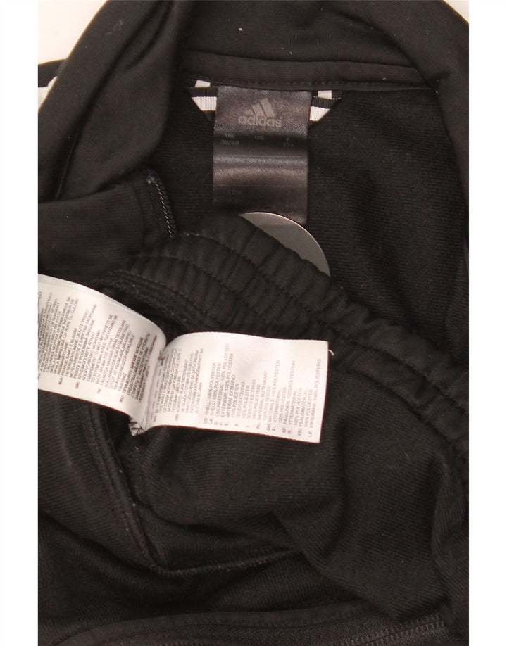 Jachetă de trening pentru bărbați Adidas UK 38/40 Poliester mediu negru