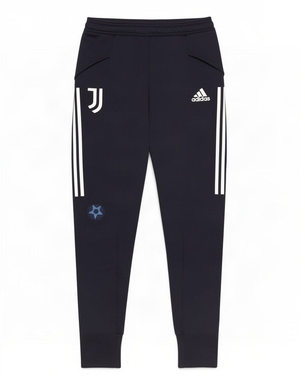 Pantaloni de trening Adidas pentru băieți Juventus Graphic 13-14 ani, bleumarin
