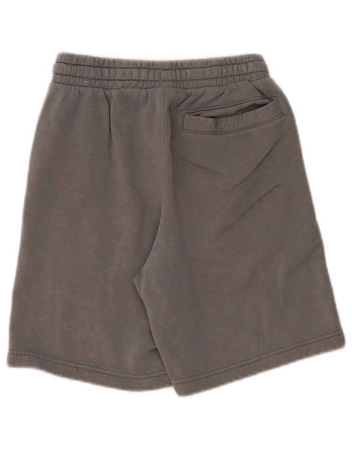 Pantaloni scurți sport pentru băieți NIKE 10-11 ani, bumbac gri