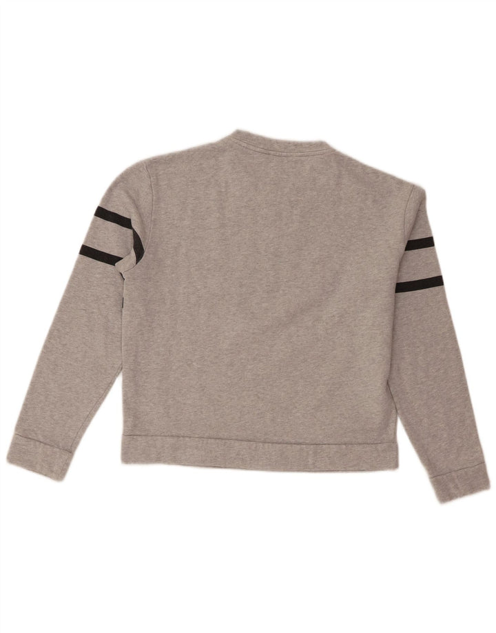 Hanorac crop pentru femei Emporio Armani Pulover IT 44 Medium Gri Pete