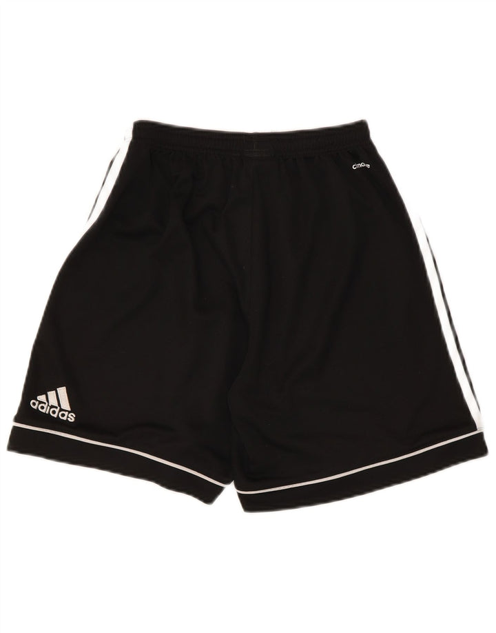 Pantaloni scurți sport adidas Climalite pentru bărbați, poliester negru mic