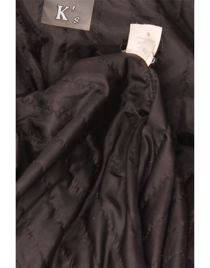 Geacă de piele K'S pentru femei IT 48 XL neagră