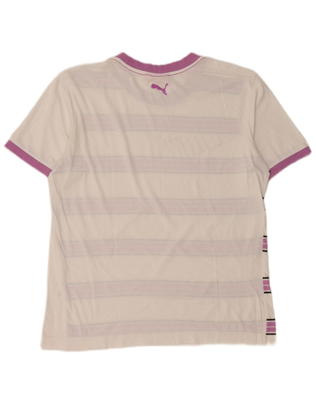 Tricou pentru bărbați PUMA Top Medium White Striped