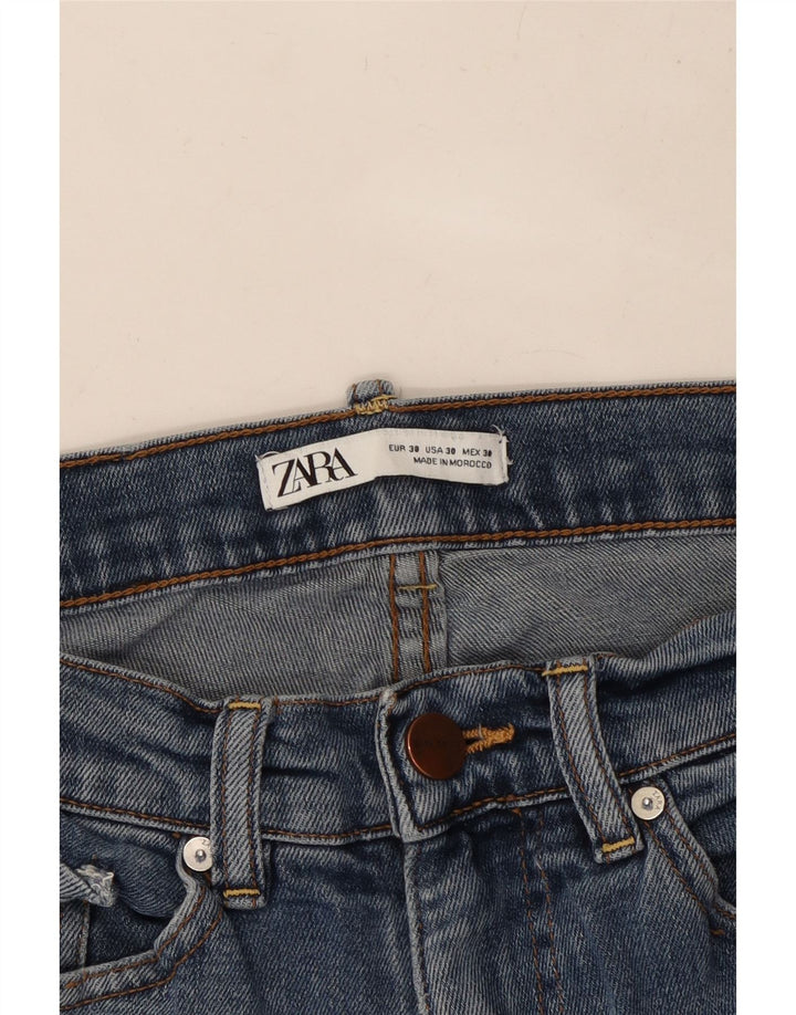 Blugi Slim Bărbați ZARA EU 38 Mici W30 L30 Albastru