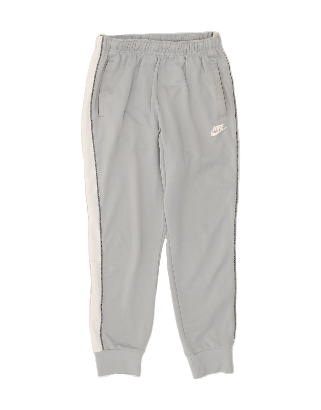 Pantaloni de trening pentru bărbați NIKE Pantaloni de jogging Mici, gri, poliester color bloc