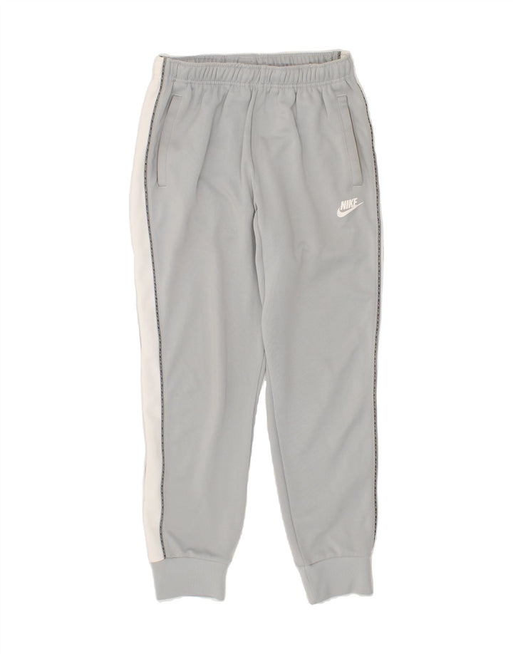 Pantaloni de trening pentru bărbați NIKE Pantaloni de jogging Mici, gri, poliester color bloc