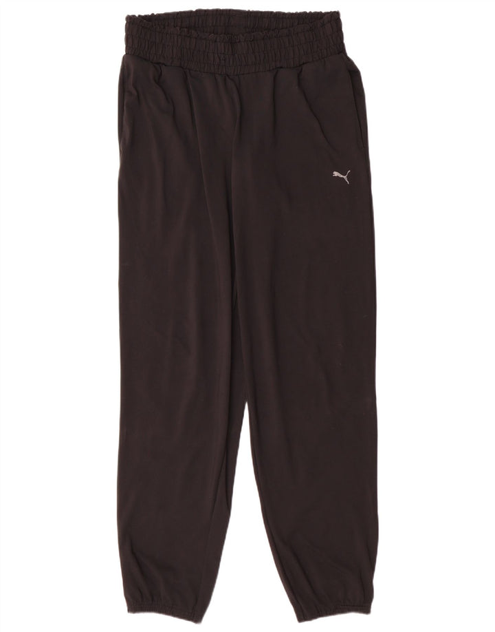 Pantaloni de trening Puma pentru femei Joggeri UK 12 Poliester mediu negru