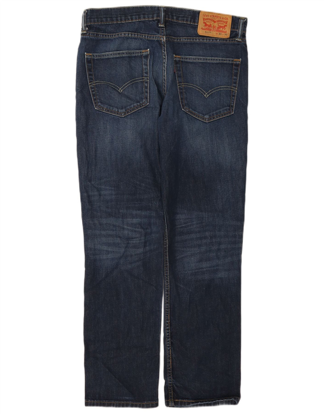 Blugi pentru bărbați Levi's 511 Slim W33 L30 Bumbac bleumarin