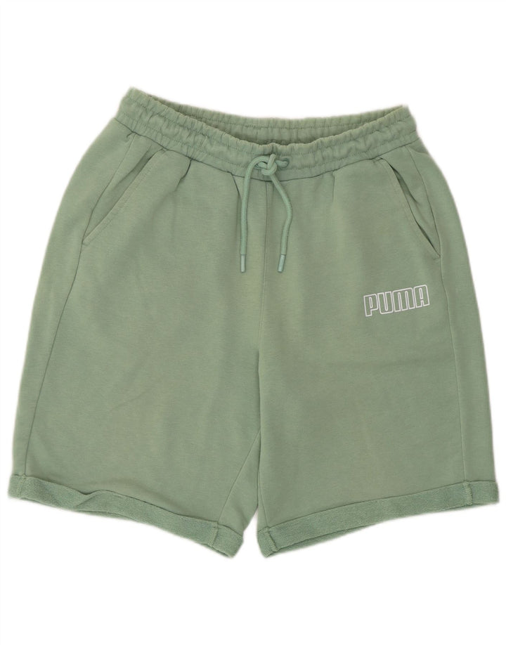 Pantaloni scurți sport Puma pentru bărbați, verde mediu