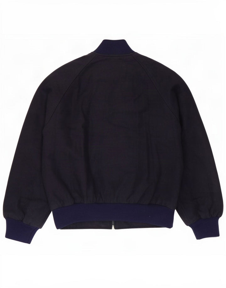 Bomber Vintage pentru bărbați IT 46 Mic Lână bleumarin