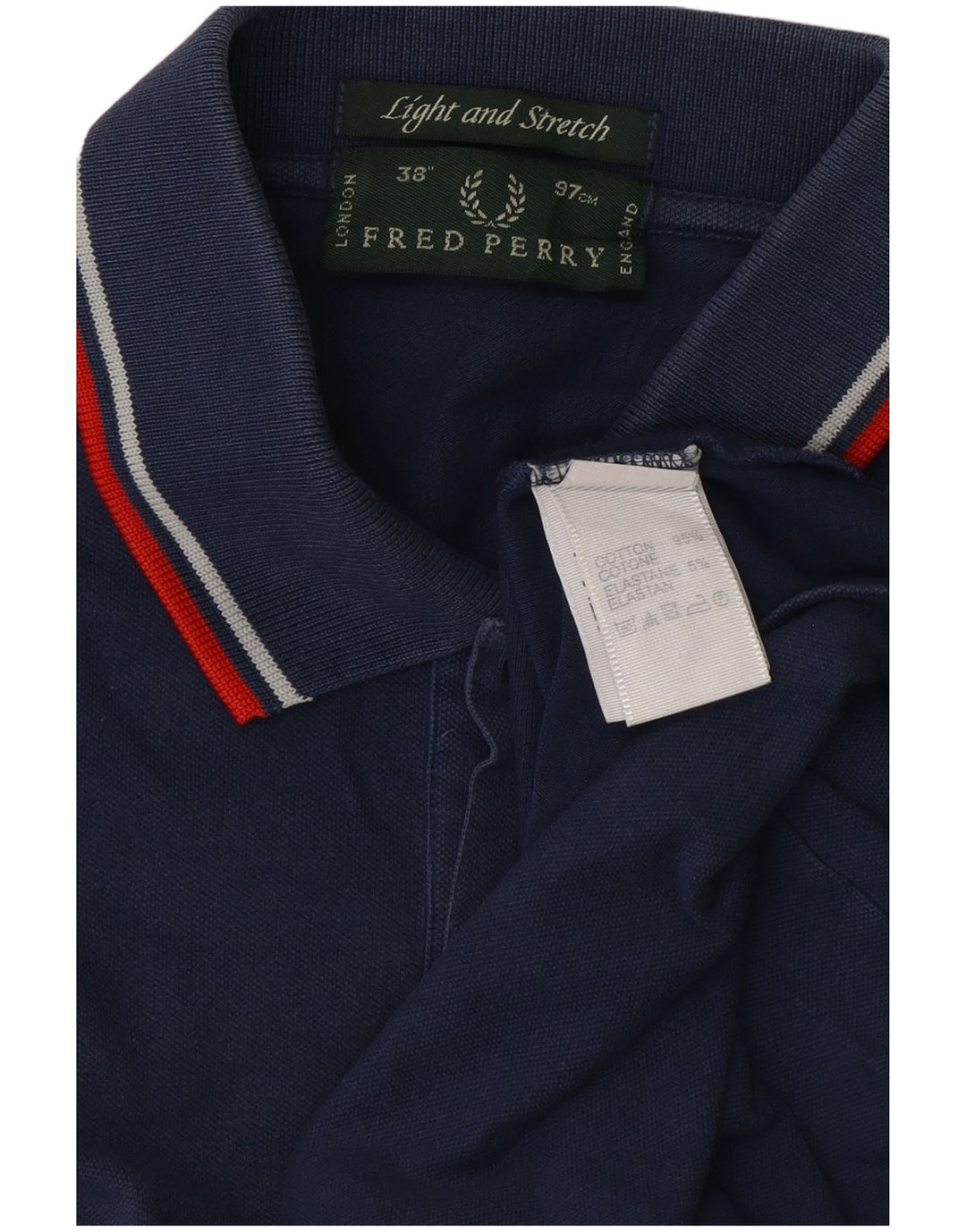 Cămașă polo FRED PERRY pentru bărbați, bumbac, albastru bleumarin