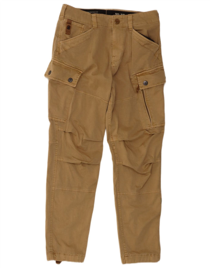 Pantaloni cargo subțiri G-STAR Classics pentru bărbați L30 L30, bumbac bej