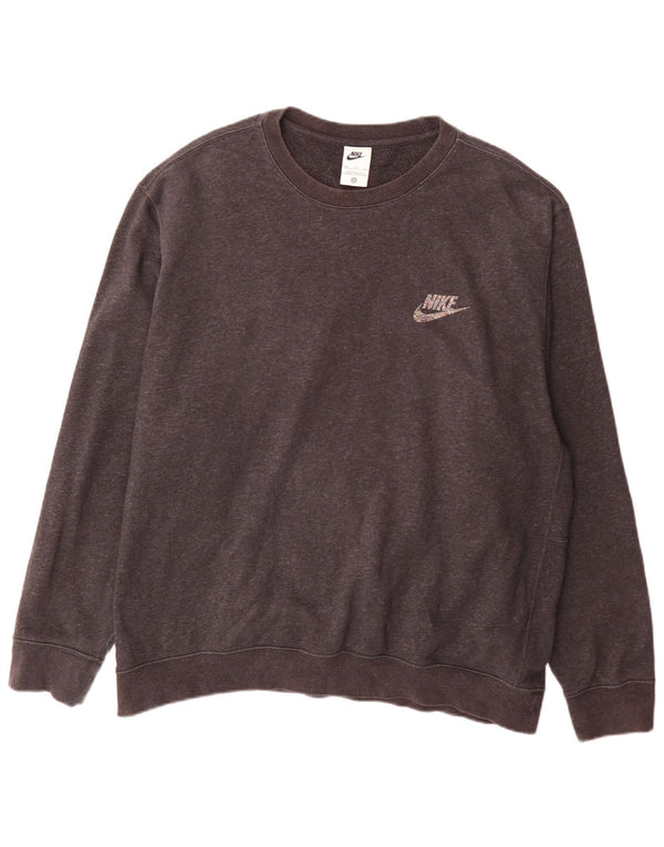 Pulover Nike pentru bărbați, 2XL, bumbac gri