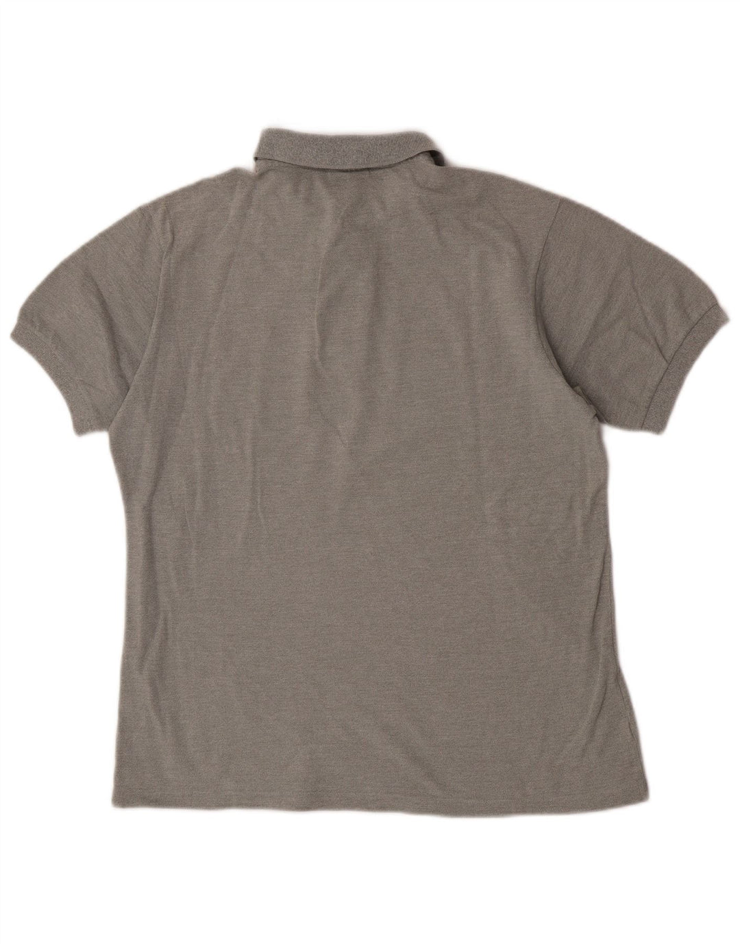 Tricou polo Lacoste pentru bărbați, mărimea 4, bumbac gri mediu