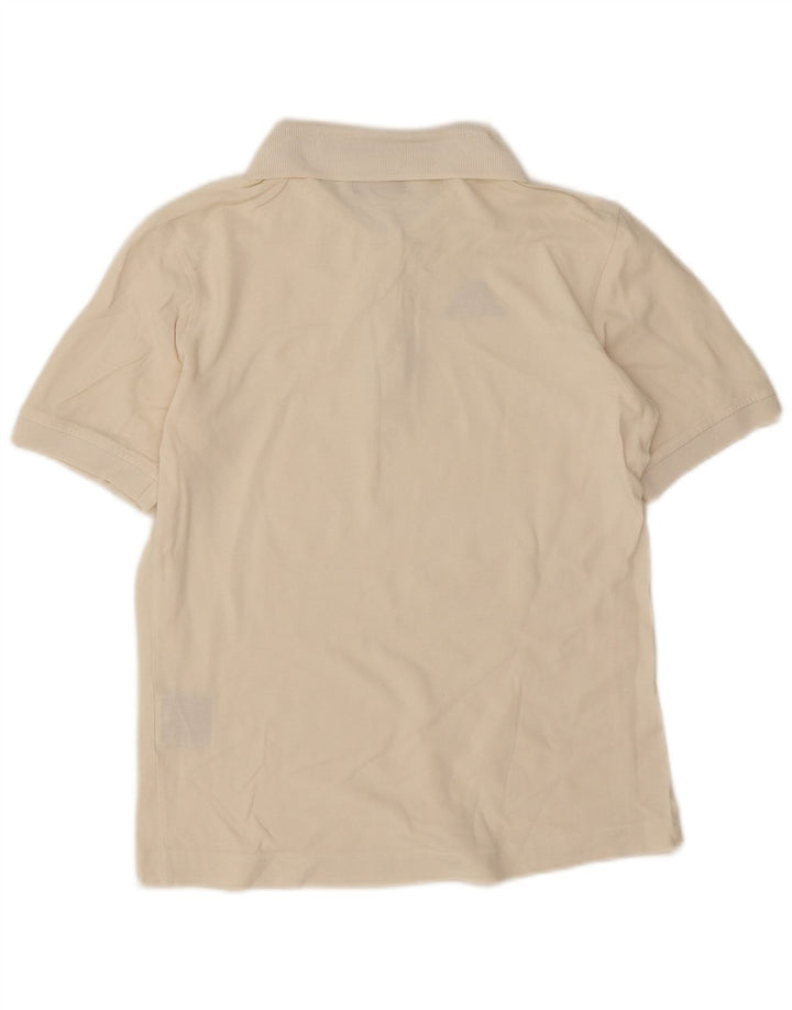 Tricou polo Kappa pentru femei UK 14, bumbac alb, mediu