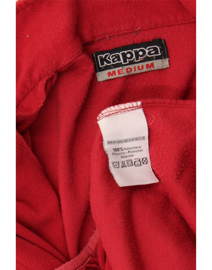Jachetă fleece pentru bărbați Kappa UK 36 Poliester roșu mic