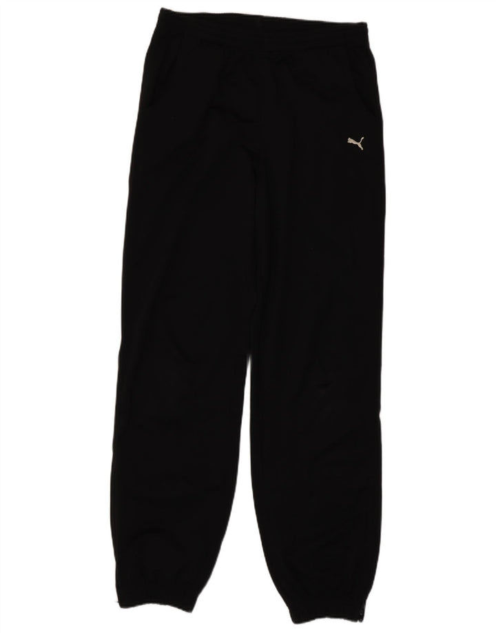 Puma Băieți Pantaloni De Trening Grafic Joggeri 15-16 Ani Poliester Negru